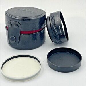 Panasonic Tele Conversion Lens M49 P=0.75mm with case-caps. (Near Mint) Japan